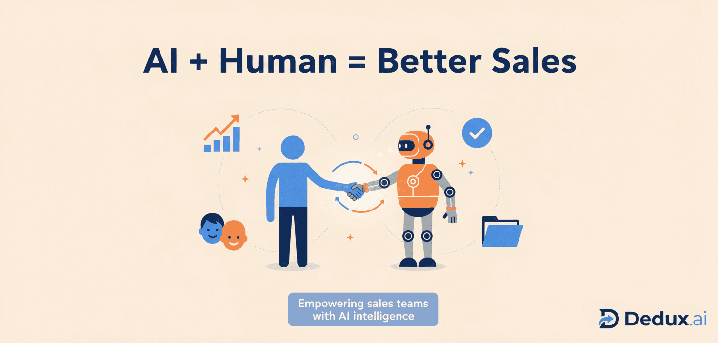 AI analyzing data and identifying perfect moments for sales outreach