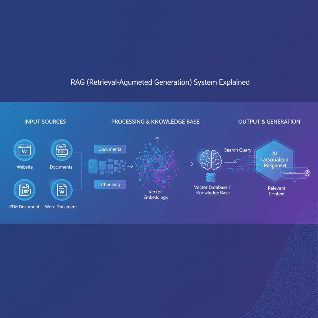 AI brain receiving and processing documents